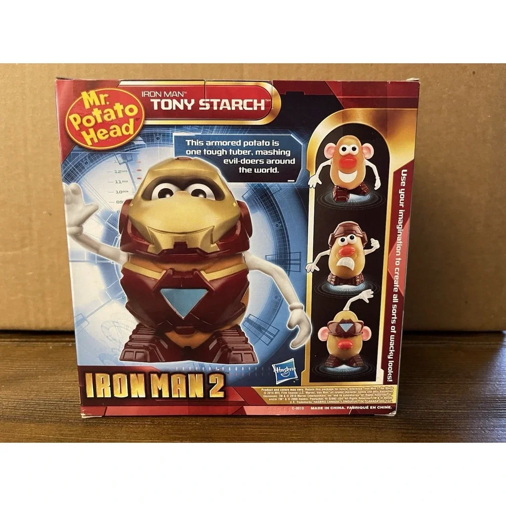 Mr. Potato Head Iron Man 2 Tony Starch-Hasbro‎ Playskool 2010_NIB